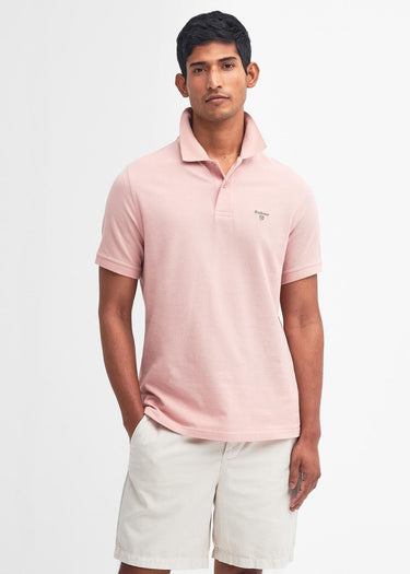 Barbour Polo's Lightweight sports polo - pink mist