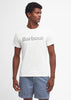 Barbour T-shirts Logo tee - ecru
