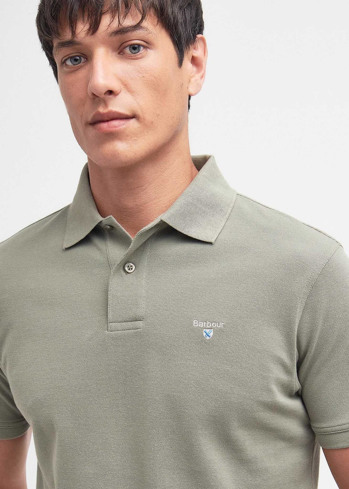 Barbour Polo's Sports polo - dusty green
