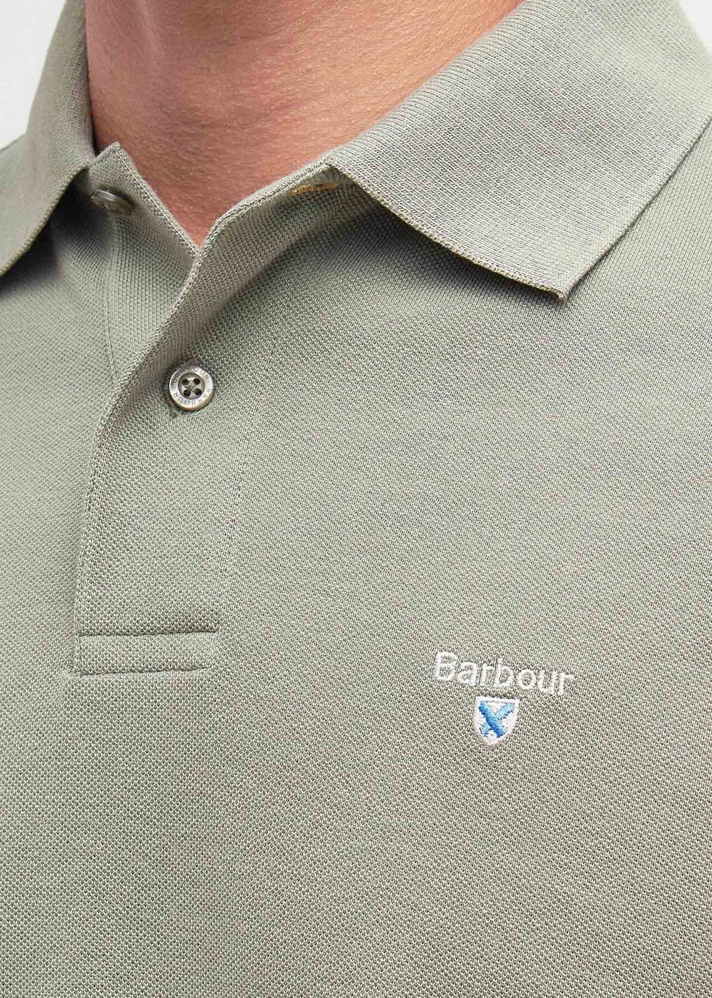Barbour Polo's Sports polo - dusty green
