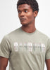 Barbour T-shirts Thurford tee - dusty green