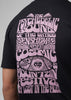 Ben Sherman T-shirts Festive poster tee - black