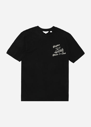 Ben Sherman T-shirts  Brighton beach club tee- black