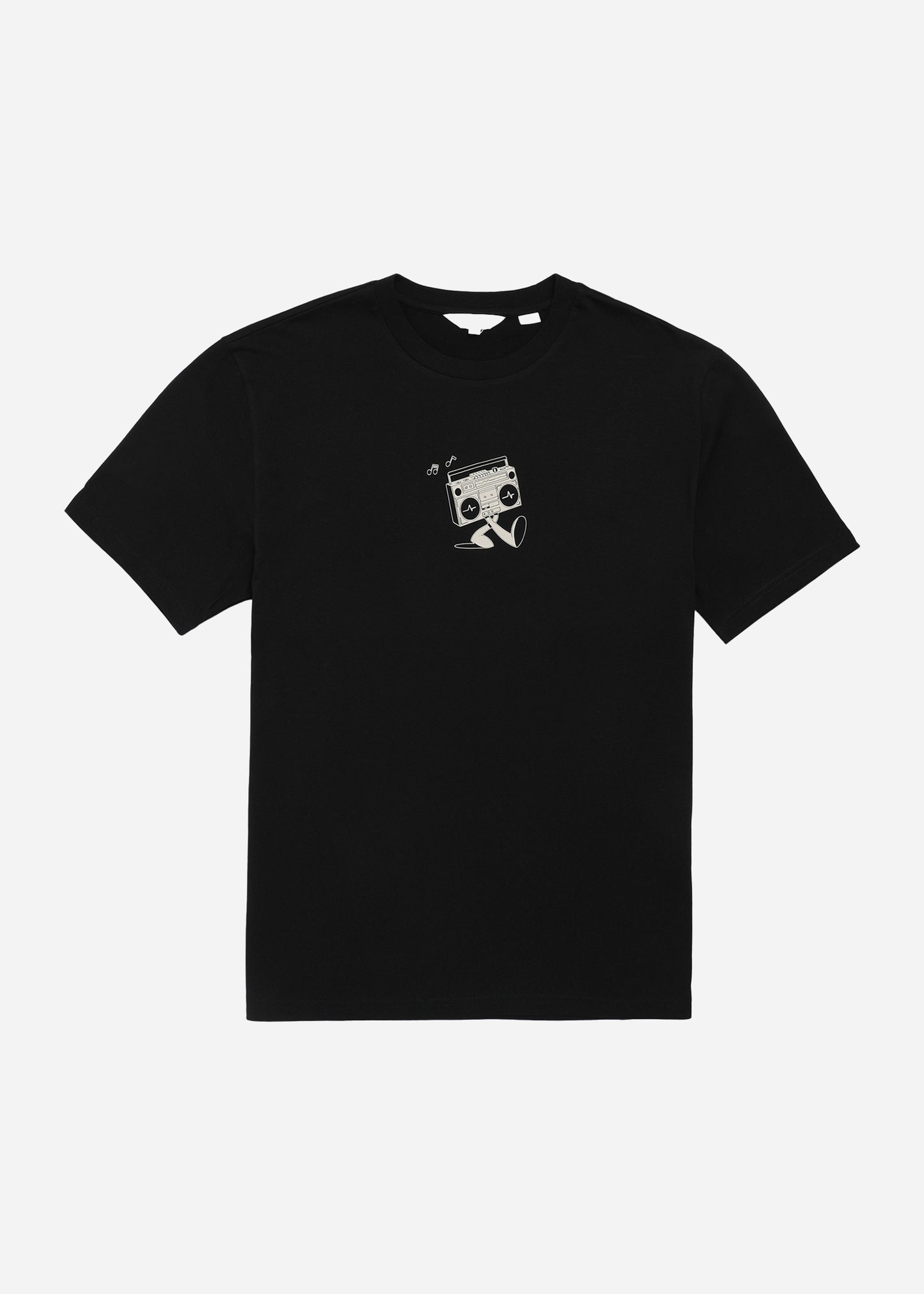 Ben Sherman T-shirts Boom box back graphic tee - black