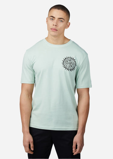Ben Sherman T-shirts  Festive poster tee - mint