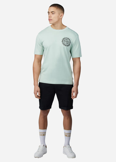 Ben Sherman T-shirts  Festive poster tee - mint