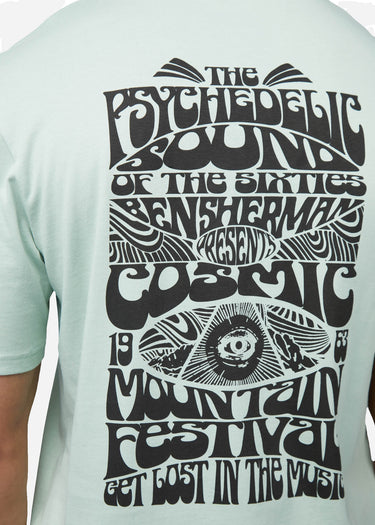 Ben Sherman T-shirts  Festive poster tee - mint