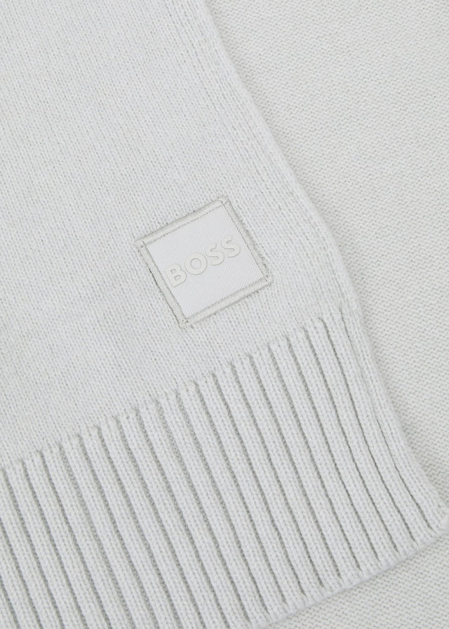 Hugo Boss Sjaals Akaio r scarf - open grey