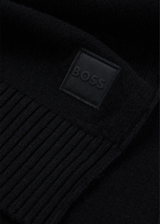 Hugo Boss Sjaals Akaio r scarf - black