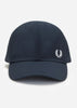 Fred Perry Petten Dual branded seersucker cap - navy