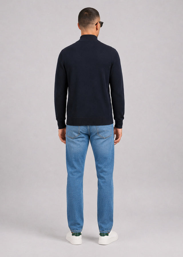 Hugo Boss Truien Kanozip s - dark blue