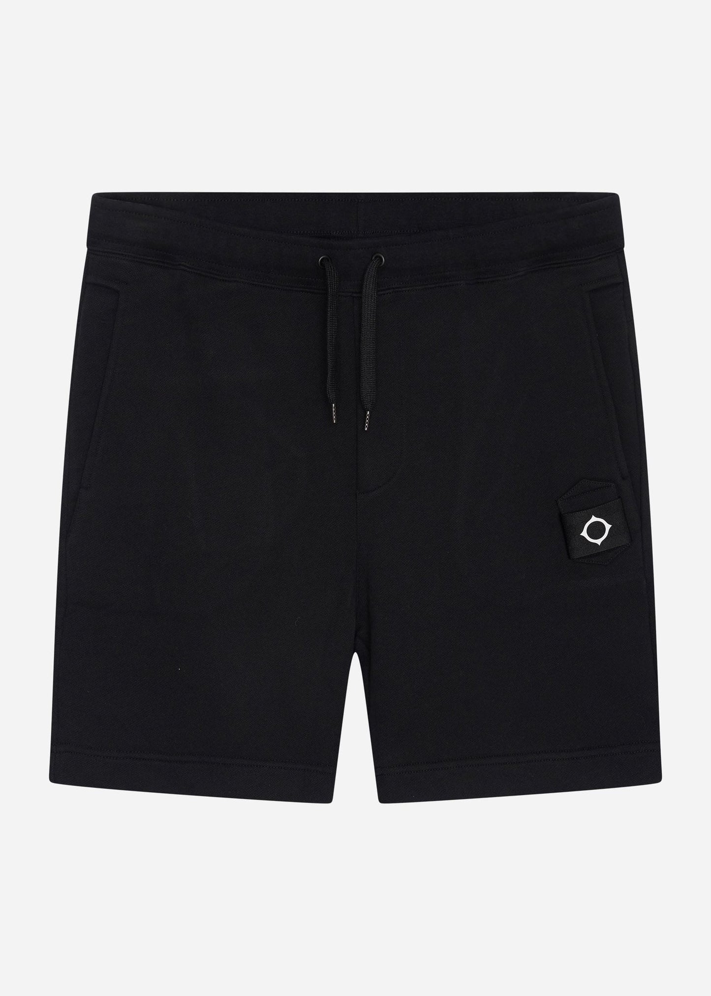 MA.Strum Korte Broeken Core sweat short - black