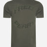 Fred Perry T-shirts Warped graphic t-shirt - field green