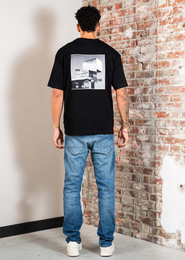 Hugo Boss T-shirts Te brutalism - black