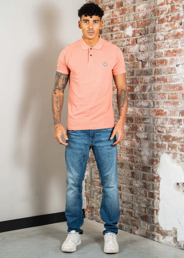 MA.Strum Polo's Mastrum pique polo - canyon clay