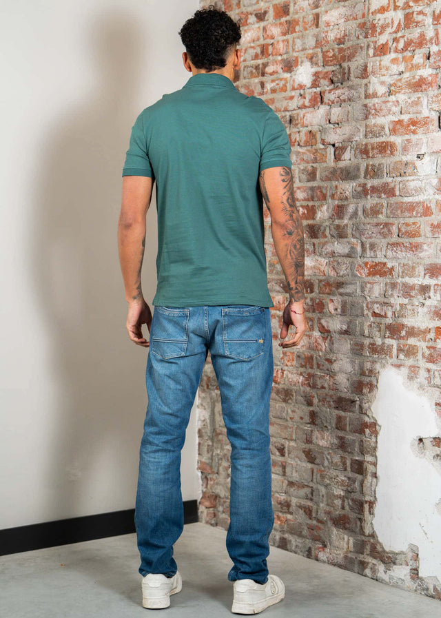 Lyle & Scott Polo's Plain poloshirt - everglade