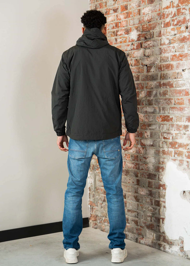 Lyle & Scott Jassen Zip through hooded jacket - gunmetal