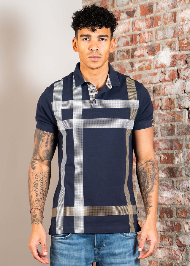 Barbour Polo's Barbour blaine polo shirt - navy pine