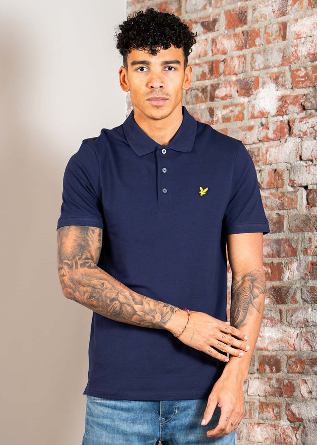 Lyle & Scott Polo's Plain polo shirt - navy