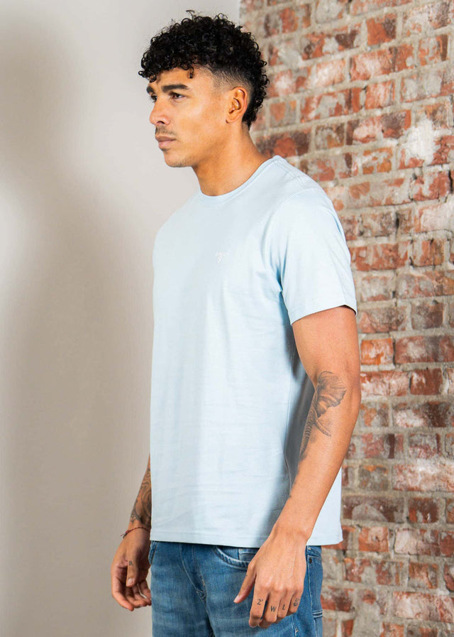Barbour T-shirts Barbour essential sports t-shirt - pale sky