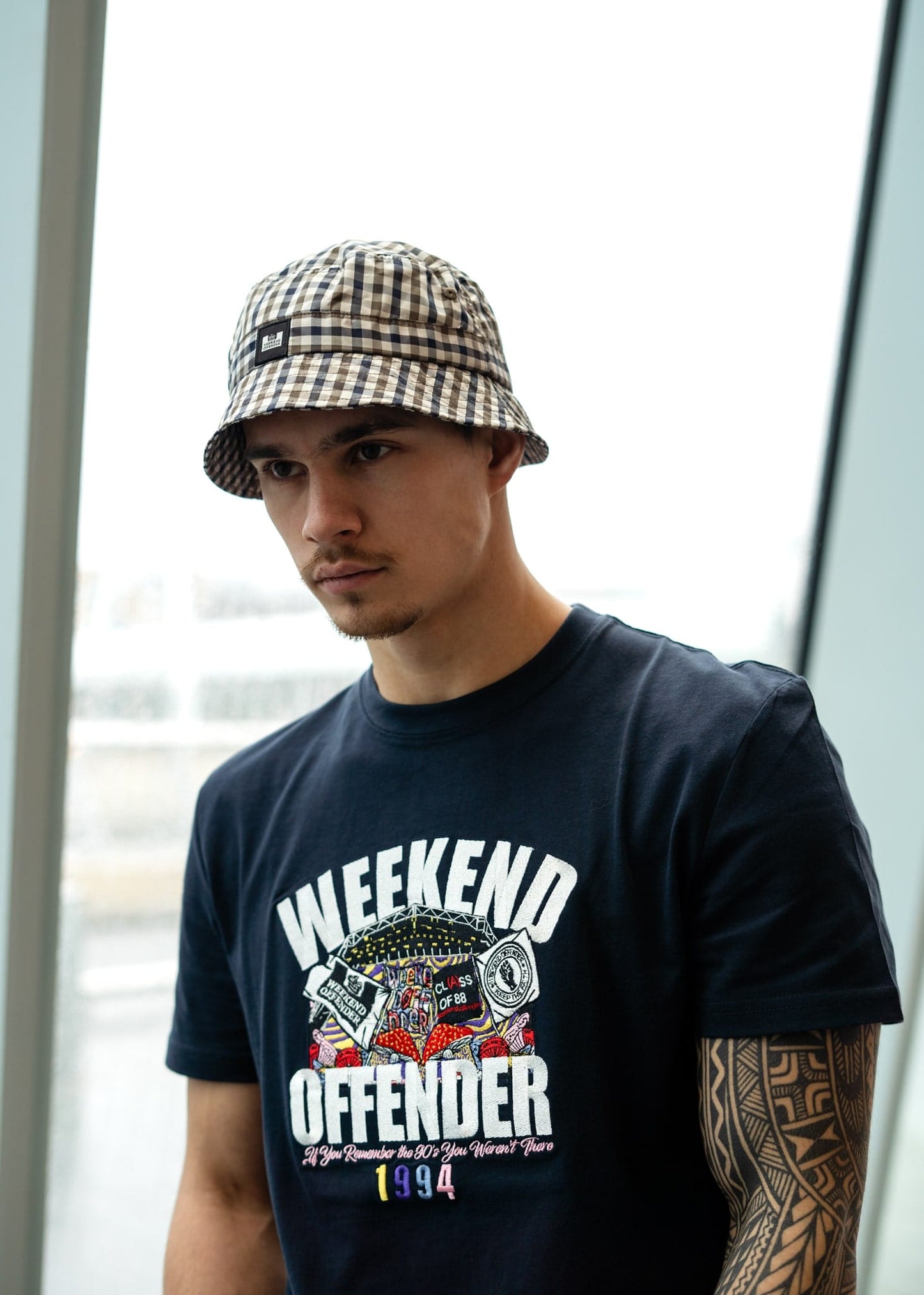 Weekend Offender T-shirts Pyramid - navy