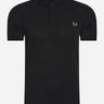 Fred Perry Polo's Plain fred perry shirt - black warm stone