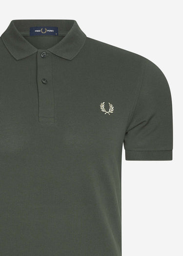 Fred Perry Polo's Plain fred perry shirt - fieldgreen oatmeal