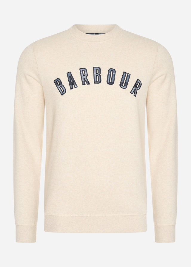 Barbour Sweaters Debson crew - white marl