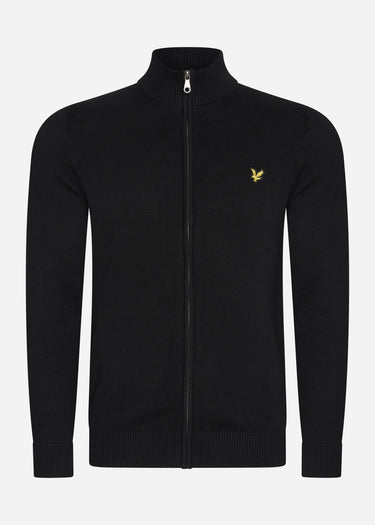 Lyle & Scott Vesten  Full zip jumper - jet black