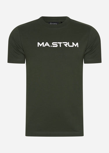 MA.Strum T-shirts Chest print tee - oil slick