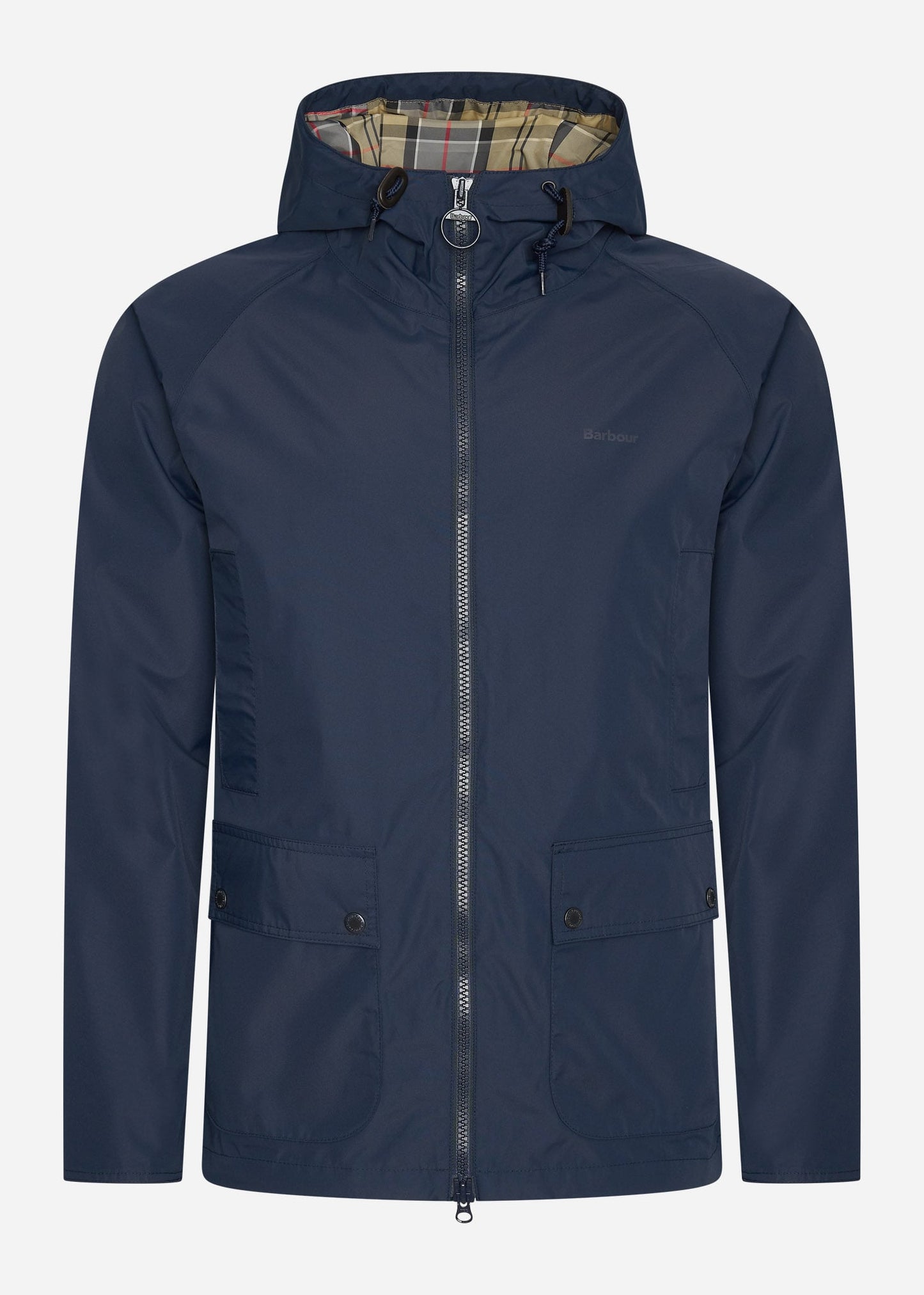 Barbour Jassen Hooded domus jacket - navy dress