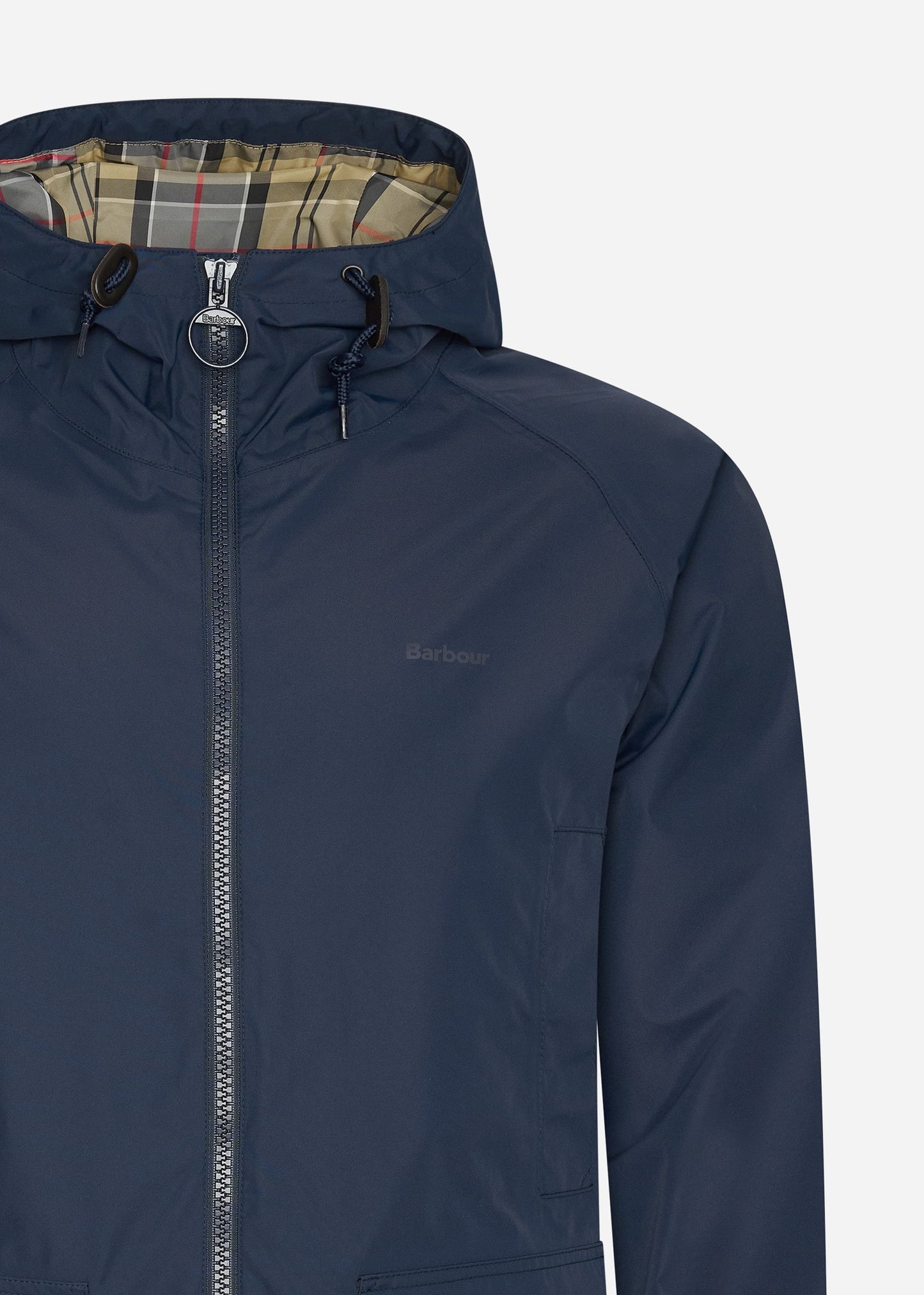 Barbour Jassen Hooded domus jacket - navy dress