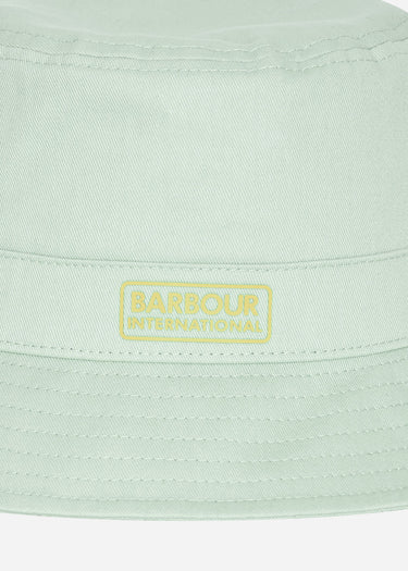 Barbour International Bucket Hats Norton drill bucket hat - green fig