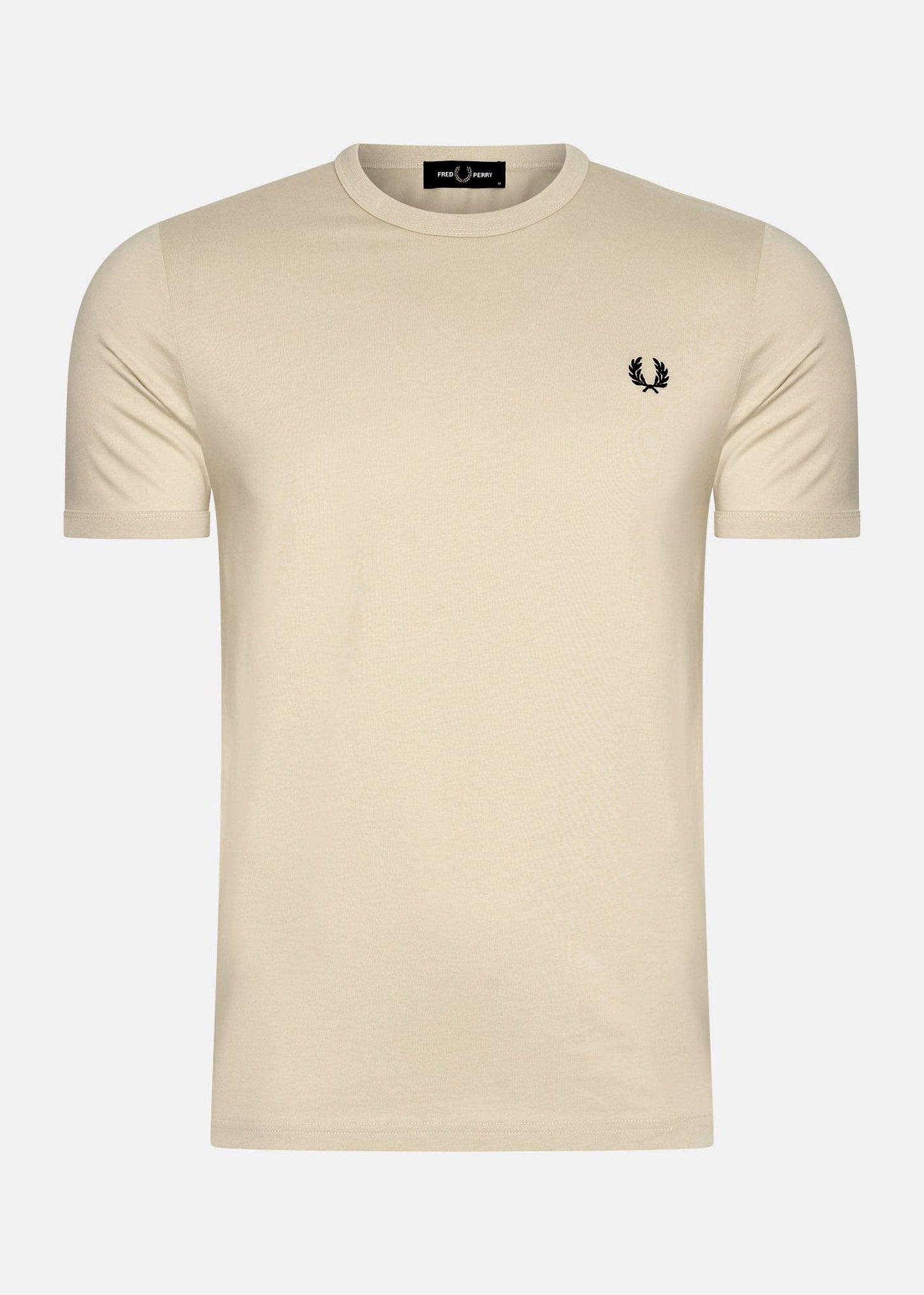Fred Perry T-shirts Ringer t-shirt - oatmeal black