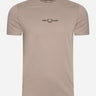 Fred Perry T-shirts Embroidered t-shirt - dark pink