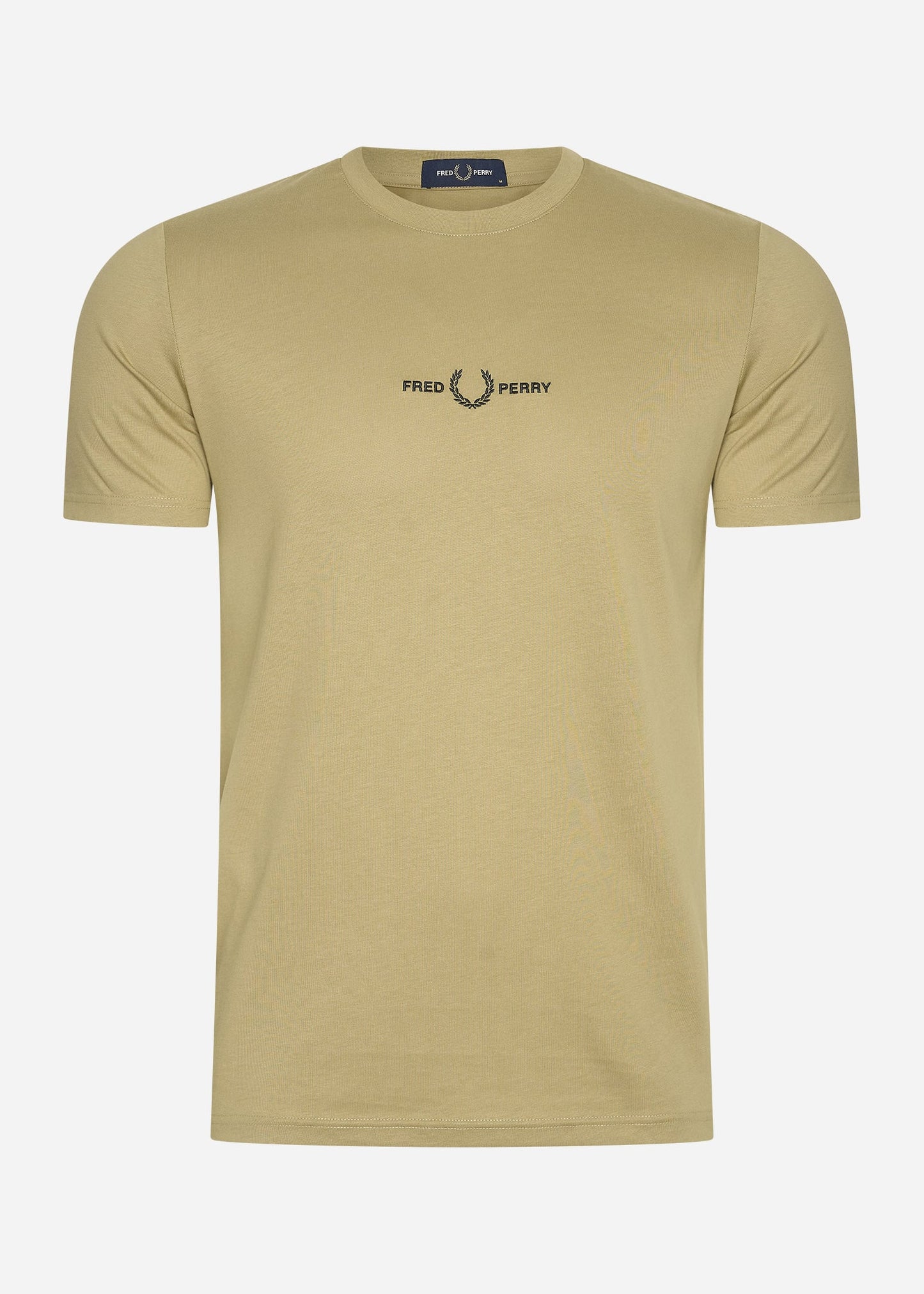 Fred Perry T-shirts Embroidered t-shirt - warm stone