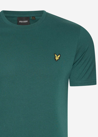 Lyle & Scott T-shirts Plain t-shirt - malachite green