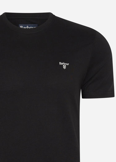 Barbour T-shirts  Essential sports tee - black