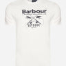 Barbour T-shirts Fly tee - white