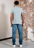 Fred Perry Polo's Twin tipped fred perry polo shirt- Silver Blue Tennis Blue Cinnamon