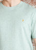 Farah T-shirts Danny reg ss tee - grove green marl