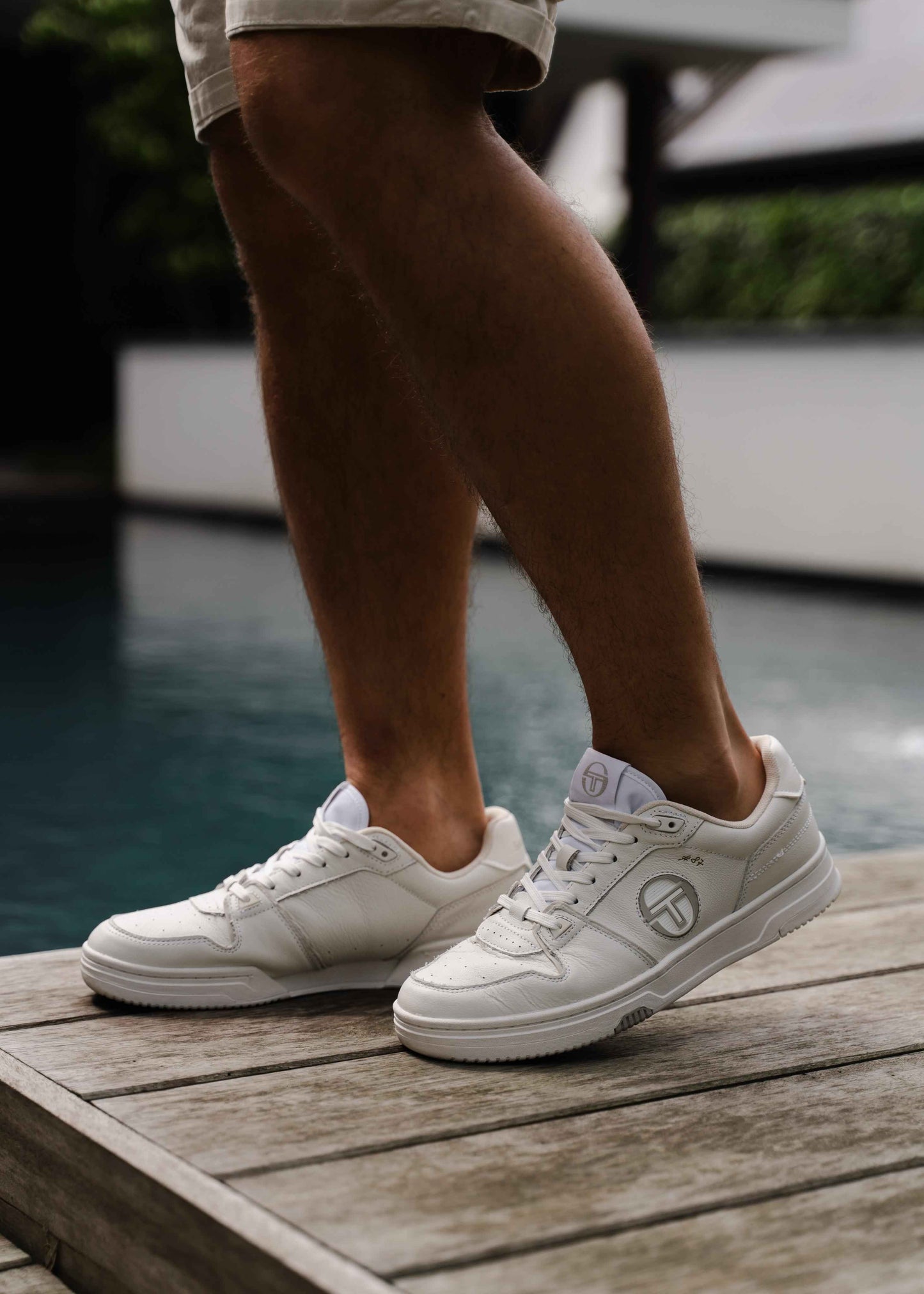 Sergio Tacchini Schoenen Prime shot da - white white silver birch