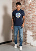 Ben Sherman T-shirts Tropical target - dark navy