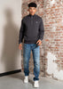 Fred Perry Truien Half zip sweat-shirt - Anchor Grey Oatmeal