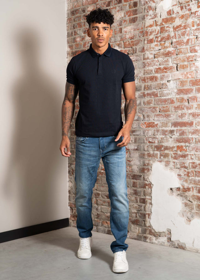 Armani Exchange Polo's Polo - navy
