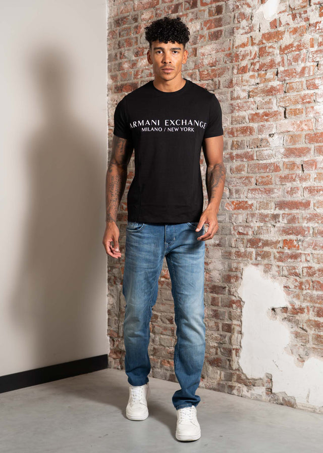 Armani Exchange T-shirts Slim fit t-shirt - black