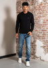 Hugo Boss Truien Kanovano sweater - black
