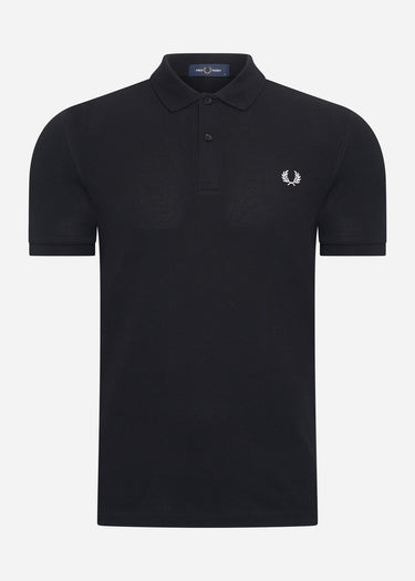 Fred Perry Polo's  Plain fred perry shirt - black white