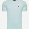 Lyle & Scott T-shirts Pocket t-shirt - clear sky