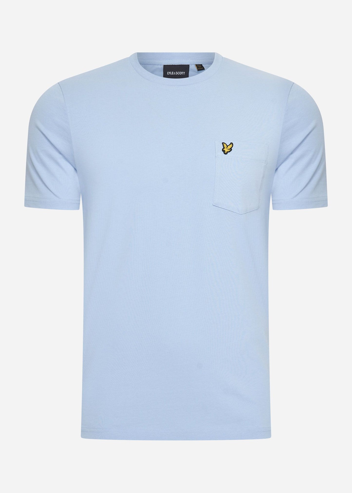 Lyle & Scott T-shirts Pocket t-shirt - light blue